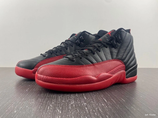 1st Kicks Shoes Game Flu Retro Jordan 12 130690-002 (2016) 0629